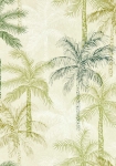 Palmyra palm - tapet - 10.05x0.52m - fra Clarke & Clarke