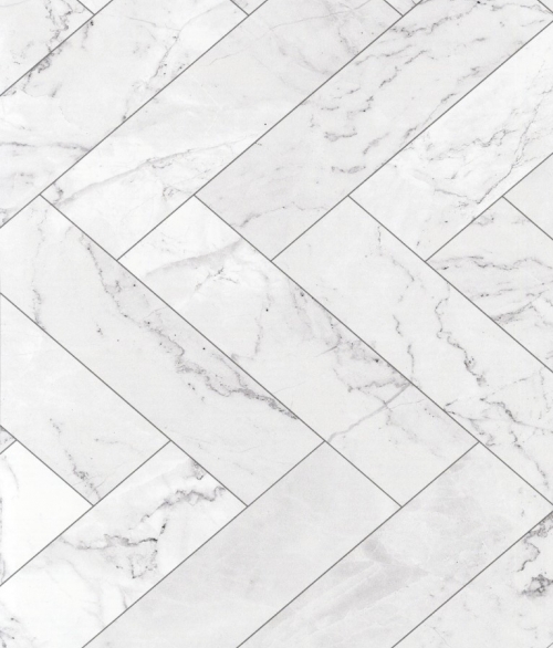 Lenco deco Marble tiles - Selvklæbende Folie -  45cmx2m