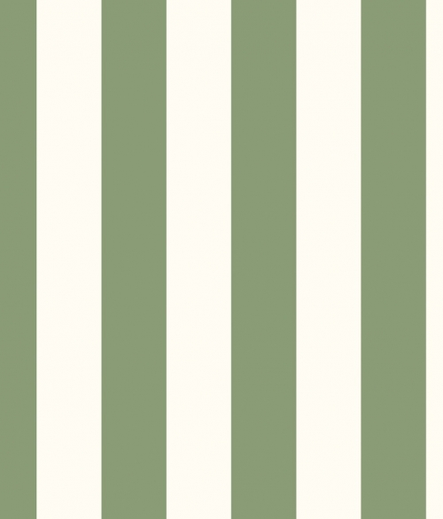 Awning Stripe grøn - tapet - 10.00x0.53m - fra GALERIE