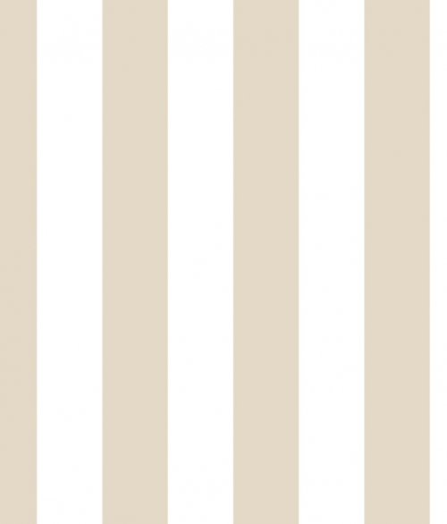 Awning Stripe sand - tapet - 10.00x0.53m - fra GALERIE