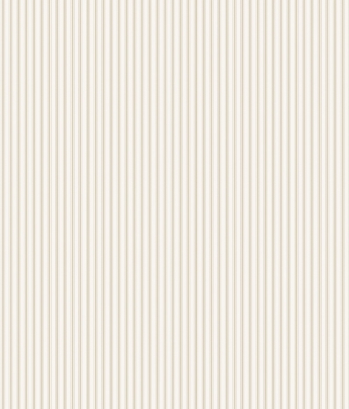 Ticking Stripe beige - tapet - 10.00x0.53m - fra GALERIE