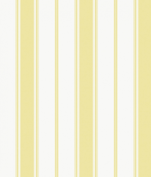 Heritage Stripe gul - tapet - 10.00x0.53m - fra GALERIE