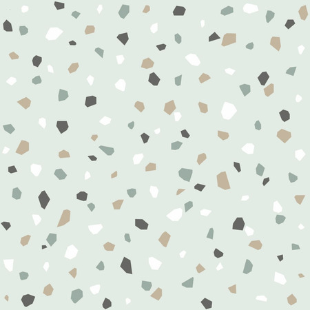 Terrazzo grøn - tapet - 10,05x0,53 m - fra ESTA HOME