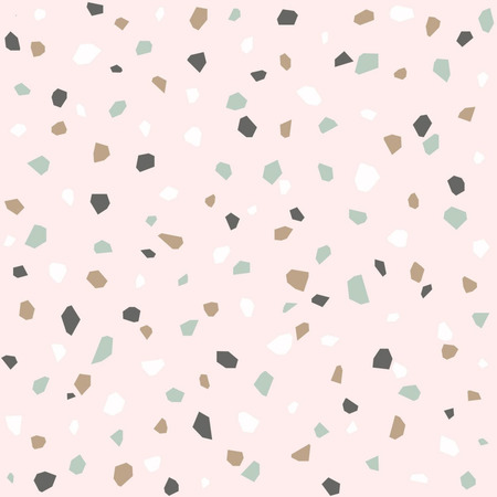 Terrazzo rosa - tapet - 10,05x0,53 m - fra ESTA HOME