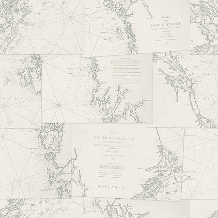 Coastline - tapet - 10,05x0,53 m - fra Borås