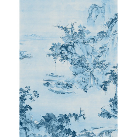 Blue China - fototapet - 2,8x2 m - fra Tapetcompagniet