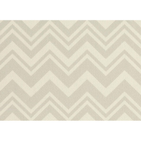 Macro Zig Zag Beige - tapet - 10,05x1 m - fra Missoni Home