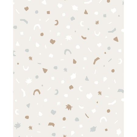 Fantasi beige - tapet - 10,x0,52 m - fra Eijffinger