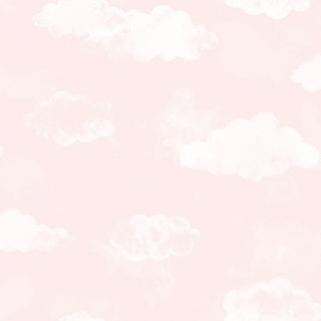 Cloud pink - tapet - 10.00x0.53m - fra GALERIE