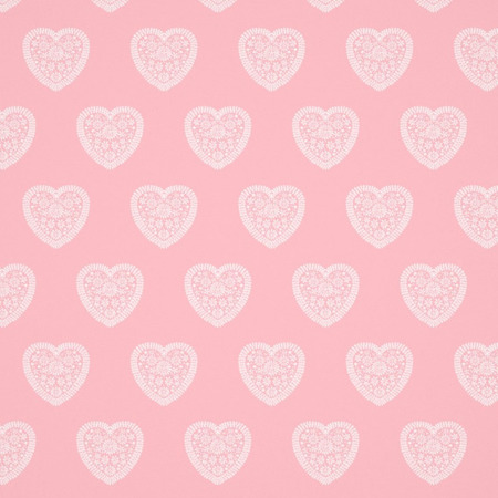 Sweet Hearts soft pink - tapet - 10.05x0.52m - fra Harlequin