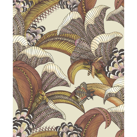 Hoopoe Leaves sten - tapet - 10.00x0.52m - fra Cole & Son