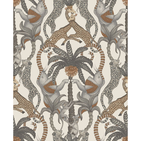 Safari Totem creme - tapet - 10.00x0.52m - fra Cole & Son