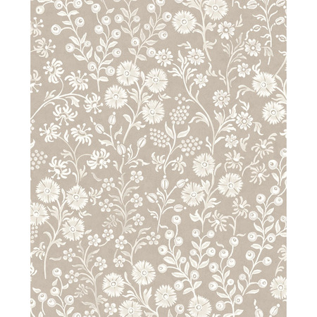 Posy 316041 beige/sand - tapet - 10x0.52m - fra Eijffinger