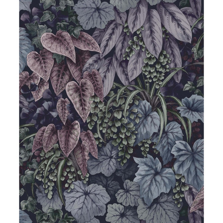 Cascading Garden plum - tapet - 10.05x0.53m - fra Holden