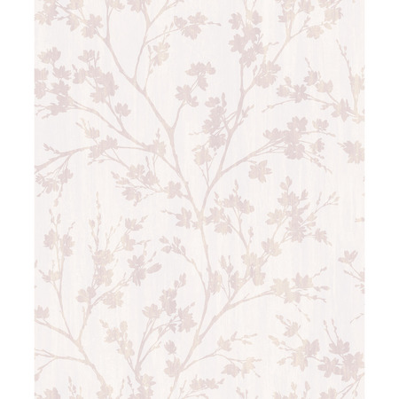 Wispy Branches lys beige - tapet - 10x0,53 m - fra GALERIE