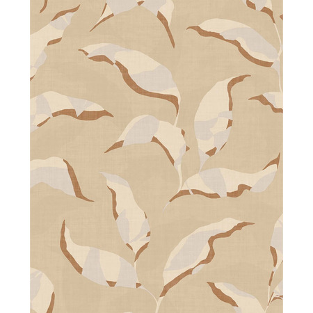 Twist beige/brun 318050 - tapet - 10x0.52m - fra Eijffinger