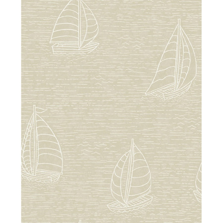 Explore beige/creme 323011 - tapet - 10x0.52m - fra Eijffinger