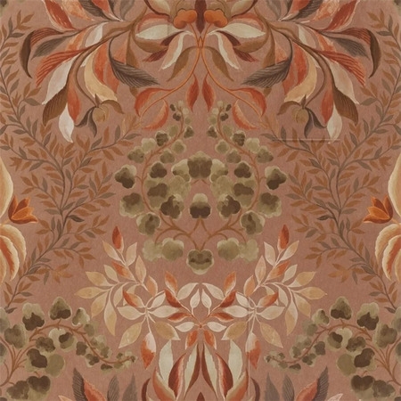 Karakusa copper - tapet - 10x0,52 m - fra Designers Guild