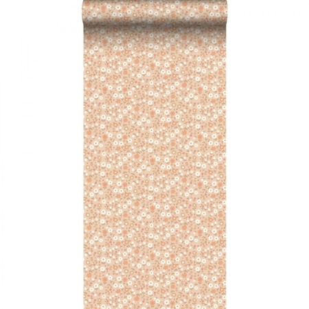 Blomster terracotta 139580 - tapet - 10,05x0,53 m - fra ESTA HOME