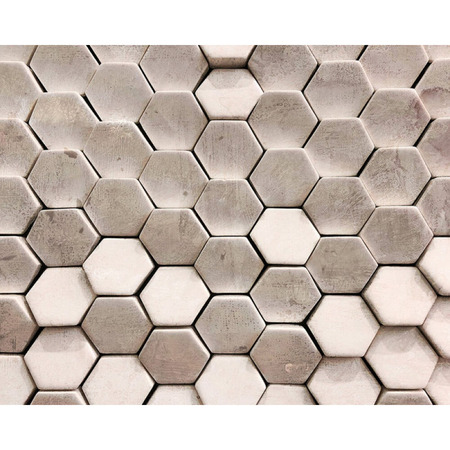 Hexagon DD118724 - fototapet - 350x255 cm - fra Tapetcompagniet