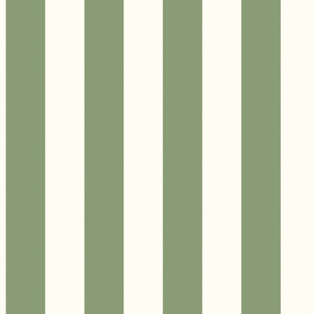 Awning Stripe grøn - tapet - 10.00x0.53m - fra GALERIE