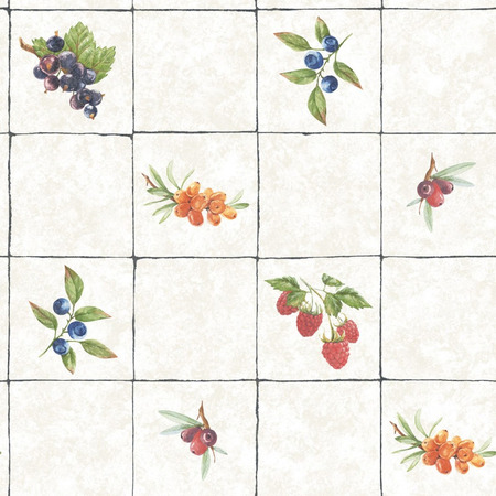 Fruit tile G45417  - tapet - 10.00x0.53m - fra GALERIE