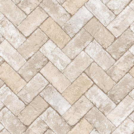 Herringbone Brick beige  - tapet - 10.00x0.53m - fra fra GALERIE