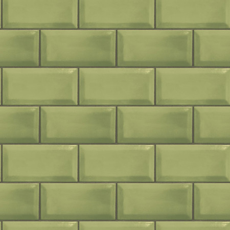 Metro Tile grøn  - tapet - 10.00x0.53m - fra GALERIE