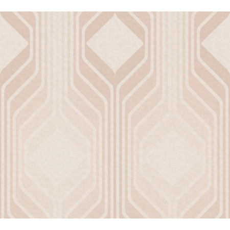 Diamond soft beige - tapet - 8.50x0.53m - fra Tapetcompagniet