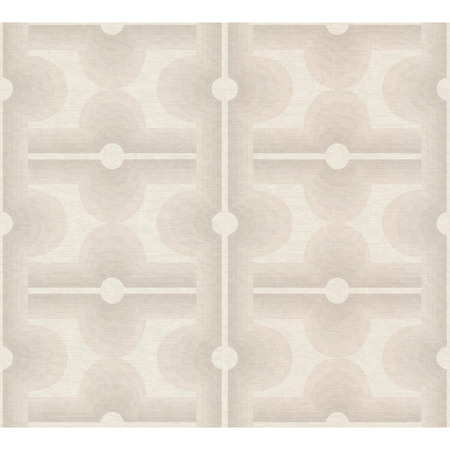 Retro Mønster beige/creme - tapet - 8.50x0.53m - fra Tapetcompagniet