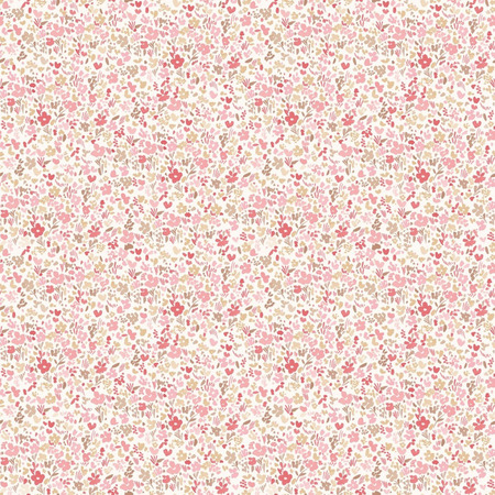 Mini Mod Floral rosa - tapet - 10.00x0.53m - fra GALERIE