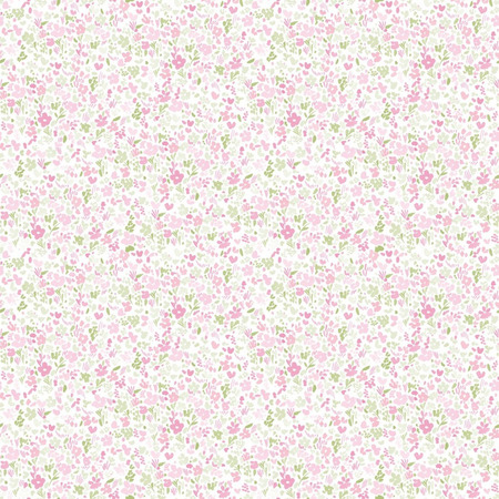 Mini Mod Floral lilla/rosa - tapet - 10.00x0.53m - fra GALERIE