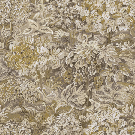 Parsons Wood Yellow Beige - tapet - 10.05x0.53m - fra Holden Decor