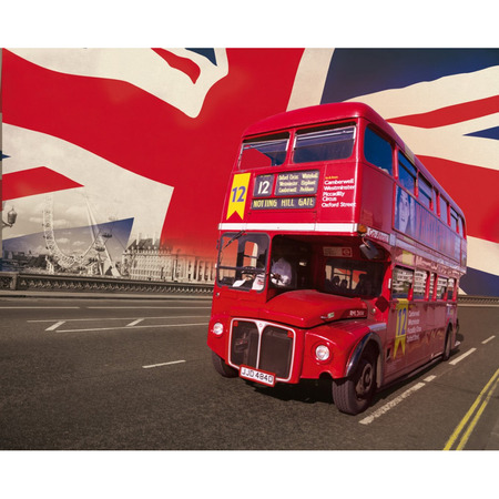 Giant London Bus - fototapet - 232x315 cm - fra 1Wall