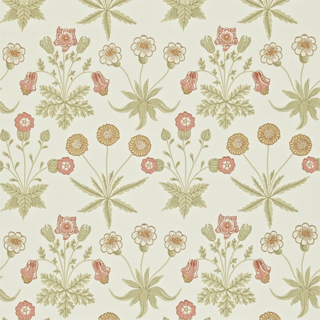 Archive II Daisy beige - tapet - 10x0,52 m - fra Morris & Co.