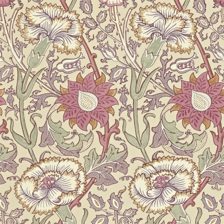 Archive II Pink & Rose beige - tapet - 10x0,52 m - fra Morris & Co.