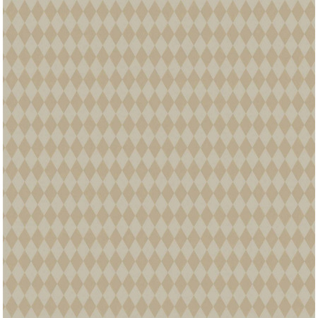 Whimsical geometrisk beige/brun  - tapet - 10x0,52 m - fra Cole & Son