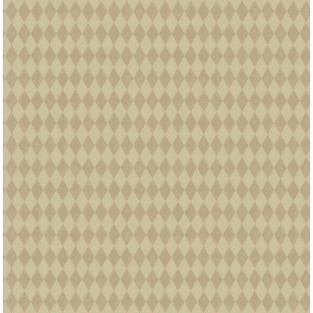 Whimsical geometrisk mørk beige  - tapet - 10x0,52 m - fra Cole & Son