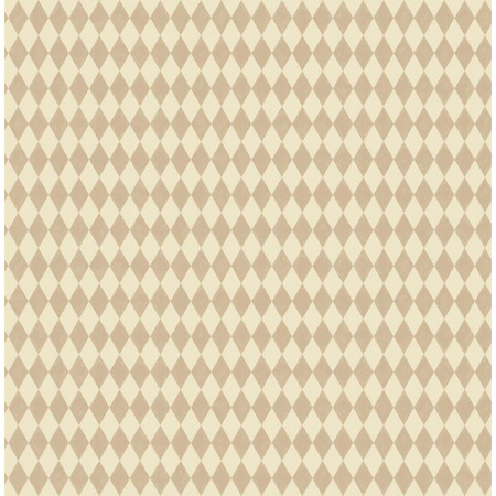 Whimsical geometrisk beige  - tapet - 10x0,52 m - fra Cole & Son