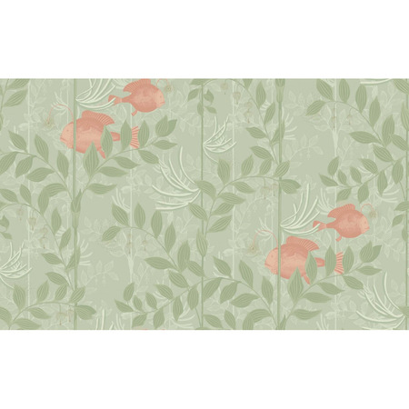 Whimsical green - tapet - 10x0,52 m - fra Cole & Son