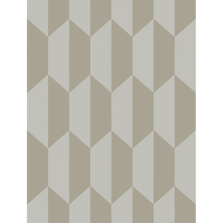 Geometric II støvet beige - tapet - 10x0,53 m - fra Cole & Son