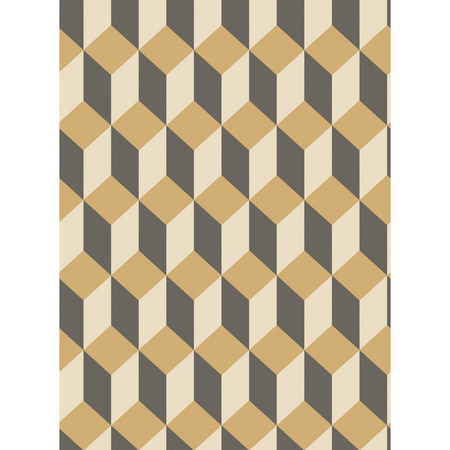 Geometric II brune firkanter - tapet - 10x0,53 m - fra Cole & Son