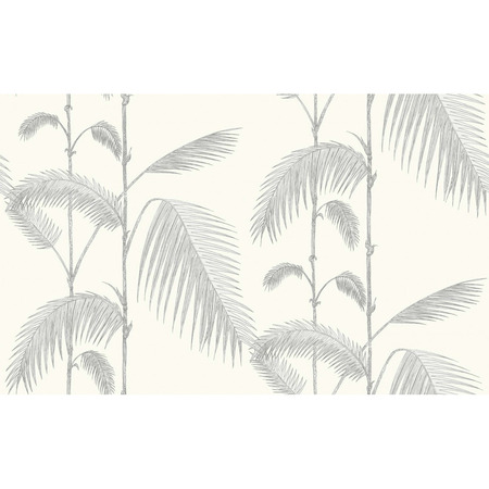 Palm Leaves white - tapet - 10,05x0,52 m - fra Cole & Son