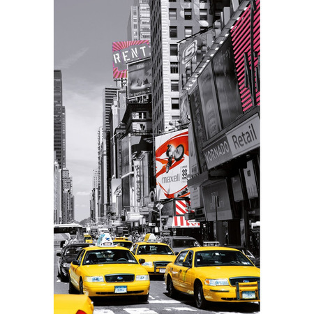 Times Square II - fototapet - 115x175 cm - fra Wizard and Genius