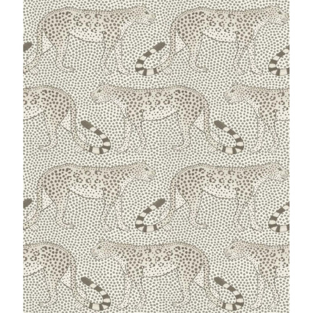 Ardmore Leopard Walk hvid - tapet - 10x0,52 m - fra Cole & Son