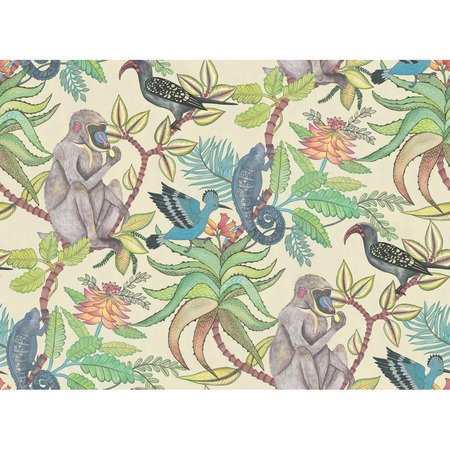 Beige blomstret - tapet - 10x0,52 m - fra Cole & Son