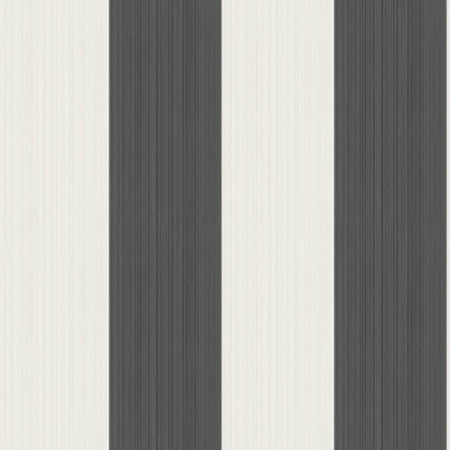 Marquee Stripes black - tapet - 10x0,52 m - fra Cole & Son