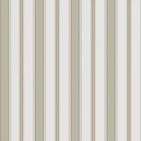 Marquee Stripes beige/grøn/brun - tapet - 10x0,52 m - fra Cole & Son