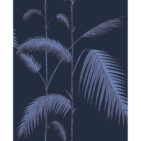 Palm Leaves blue - tapet - 10,05x0,52 m - fra Cole & Son