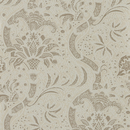 Archive IV Indian beige - tapet - 10,05x0,52 m - fra Morris & Co.